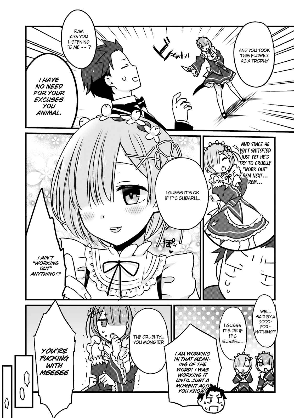 Page 4 Chapter 2 Re:Zero kara Hajimeru Isekai Seikatsu: Koushiki Anthology Comic