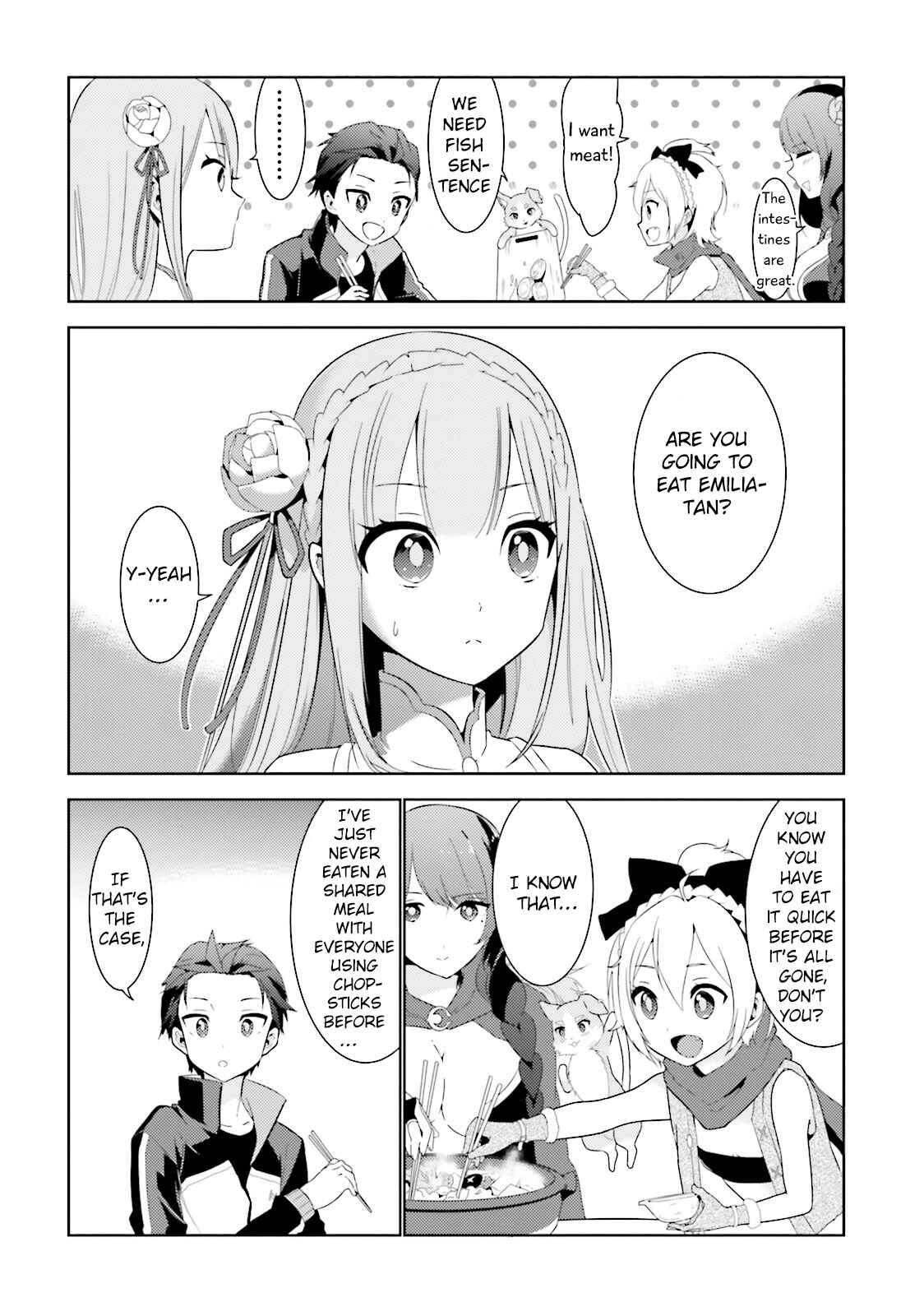 Page 8 Chapter 4 Re:Zero kara Hajimeru Isekai Seikatsu: Koushiki Anthology Comic