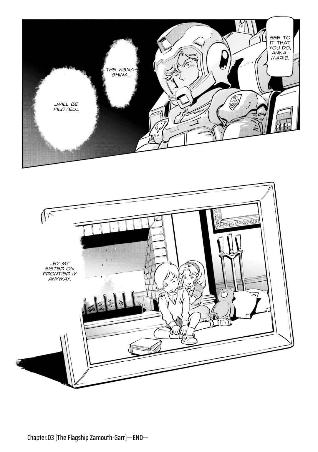 Page 34 Chapter 3 Mobile Suit Gundam F91 Prequel