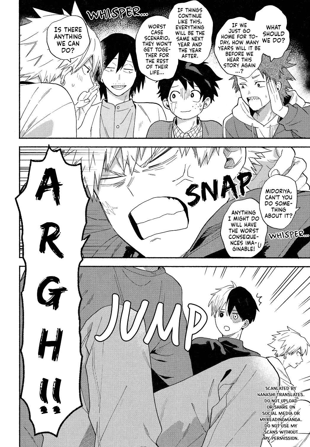 Page 22 Chapter Unknown_2495 My Hero Academia - Nanda Kanda de 10-Nen Tachimashite (Doujinshi)