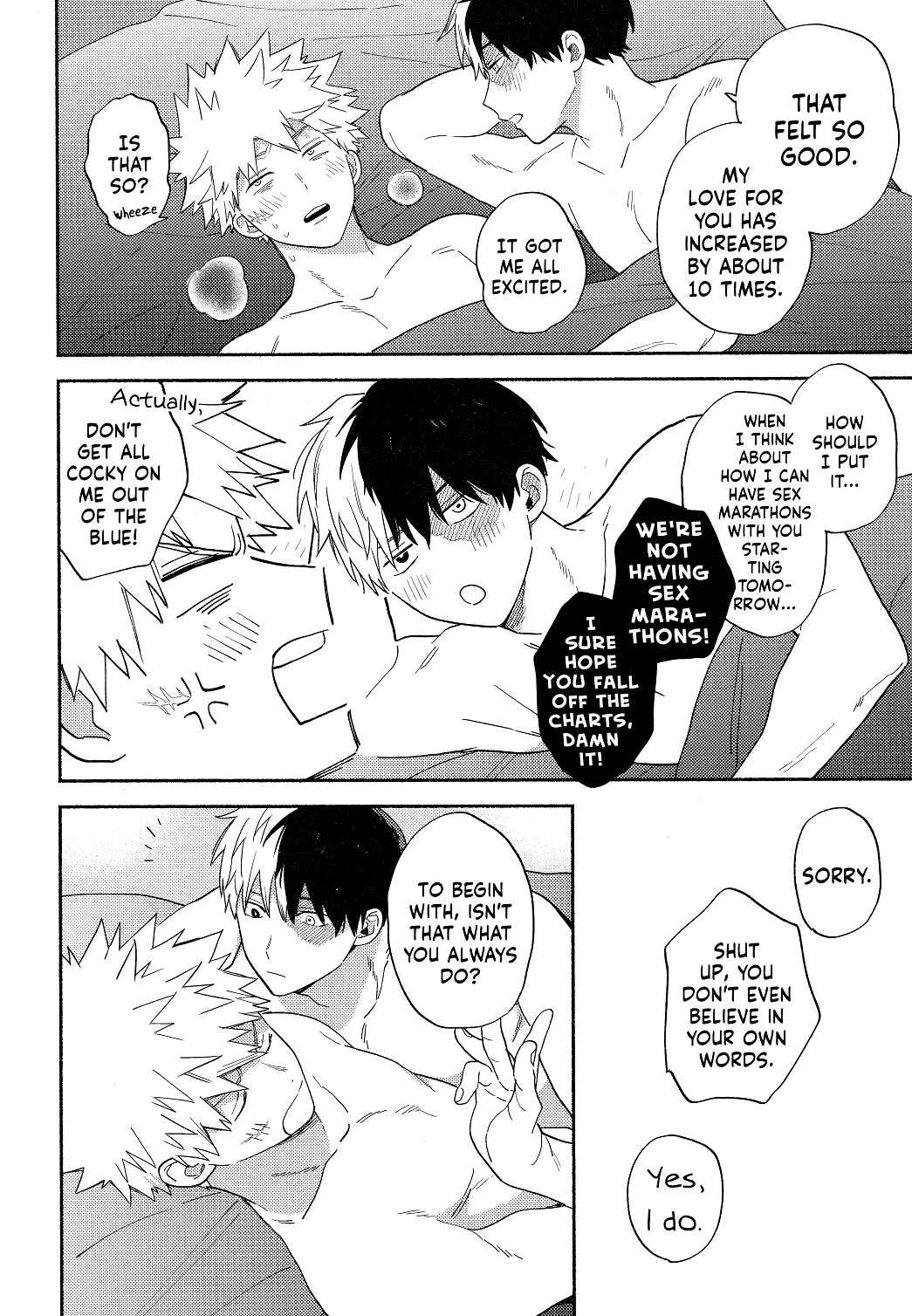 Page 42 Chapter Unknown_2495 My Hero Academia - Nanda Kanda de 10-Nen Tachimashite (Doujinshi)