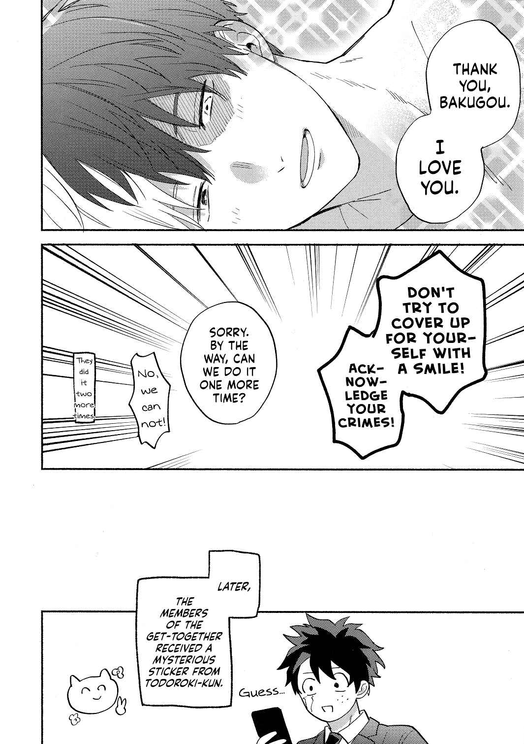 Page 44 Chapter Unknown_2495 My Hero Academia - Nanda Kanda de 10-Nen Tachimashite (Doujinshi)