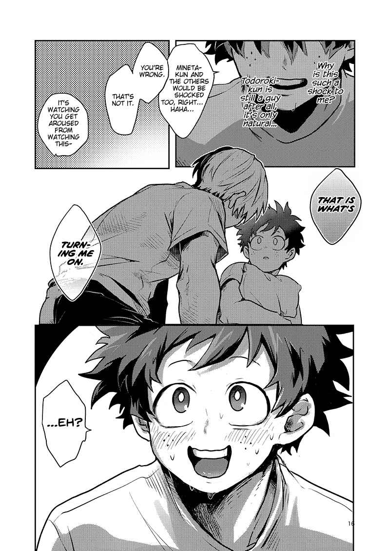 Page 14 Chapter Unknown_2633 Boku no Hero Academia - More Than Friends (Doujinshi)