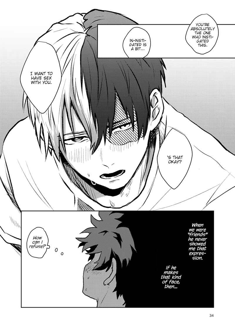 Page 32 Chapter Unknown_2633 Boku no Hero Academia - More Than Friends (Doujinshi)