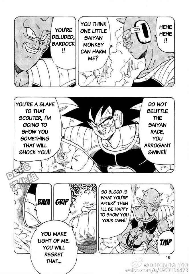 Page 18 Chapter 1 Dragon Ball - Bardock After