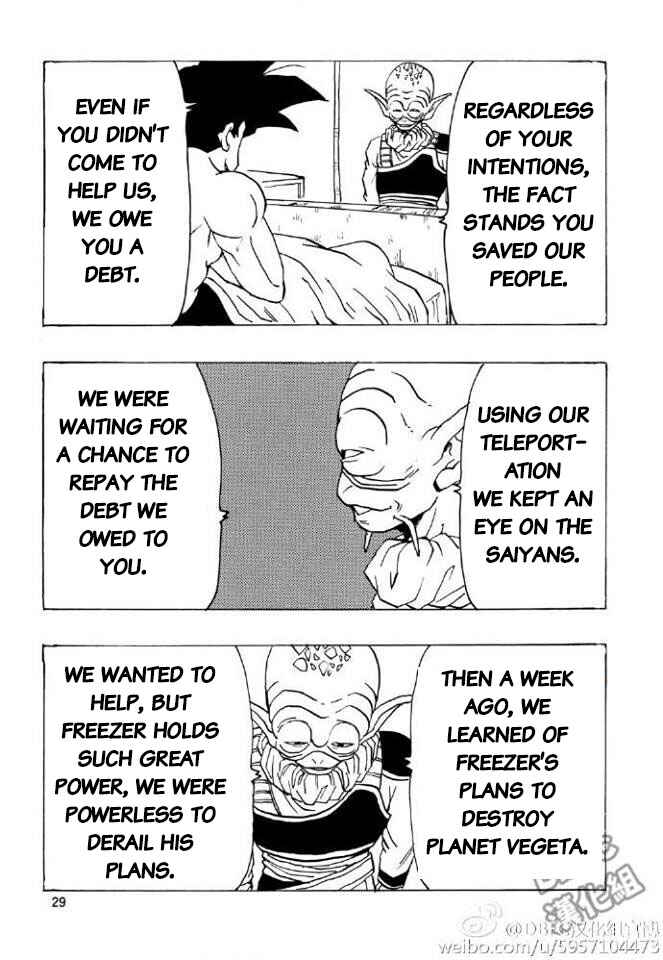 Page 29 Chapter 1 Dragon Ball - Bardock After