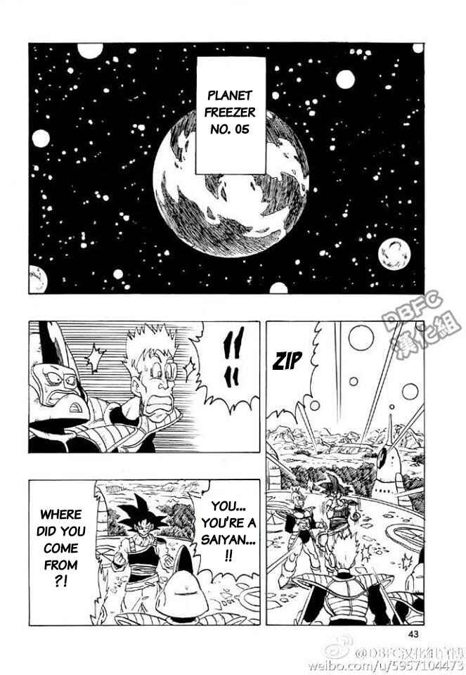 Page 43 Chapter 1 Dragon Ball - Bardock After