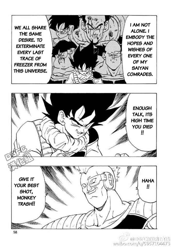 Page 58 Chapter 1 Dragon Ball - Bardock After