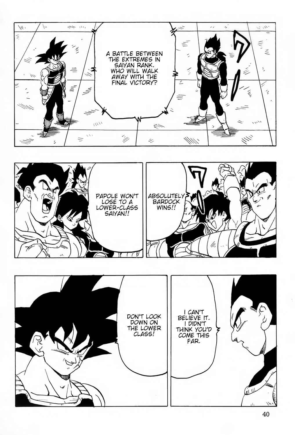 Page 41 Chapter 7 Dragon Ball - Bardock After