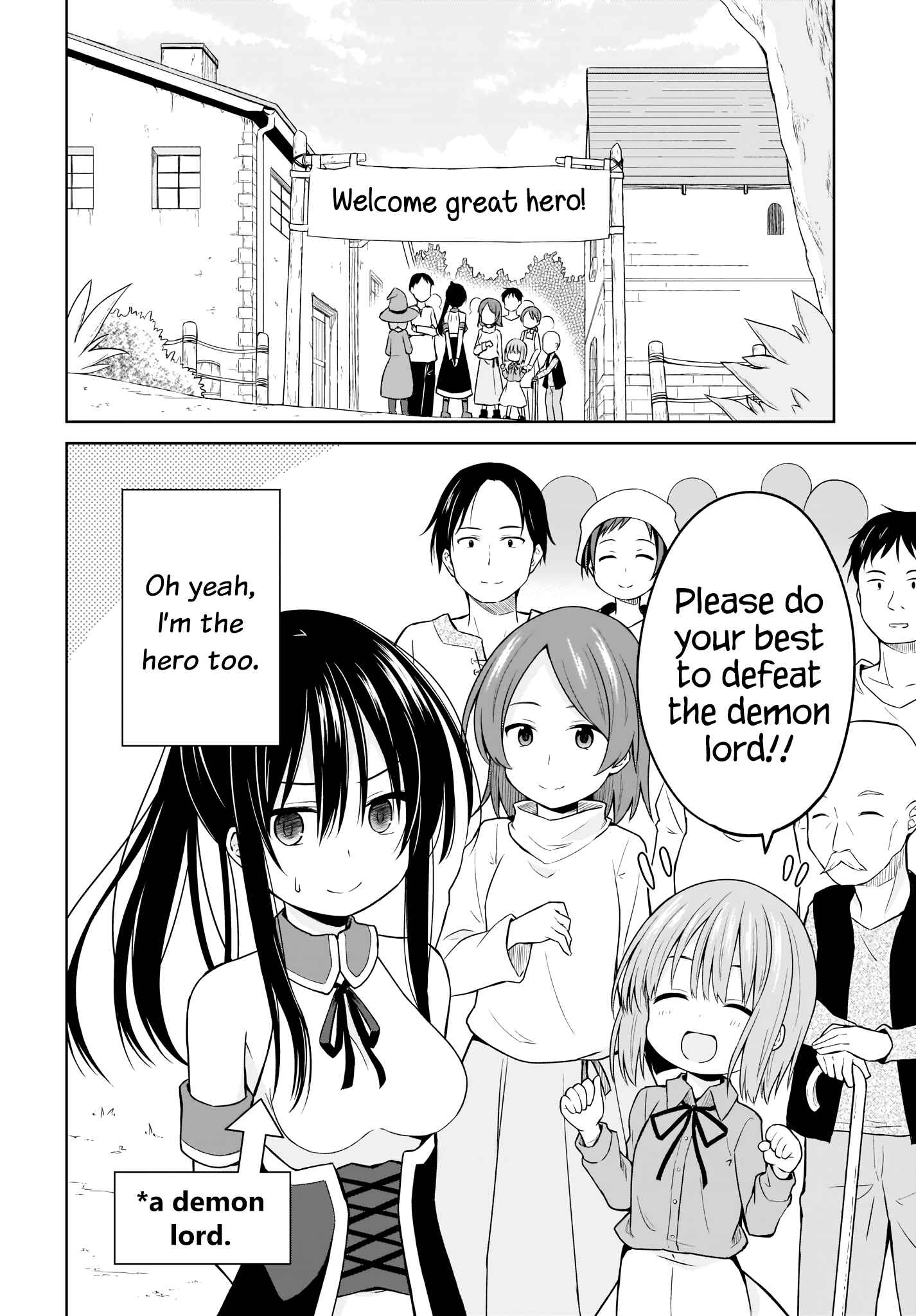 Page 2 Chapter 2 Yuusha ka Maou ka Erabasete