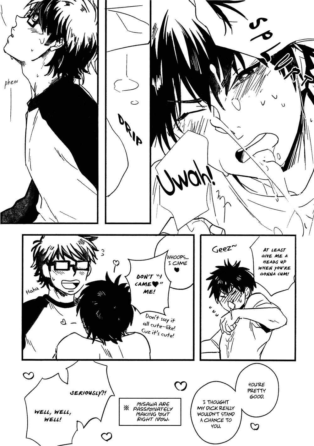 Page 8 Chapter Unknown_bf23 Diamond no Ace - Misawa no ero hon (Doujinshi)