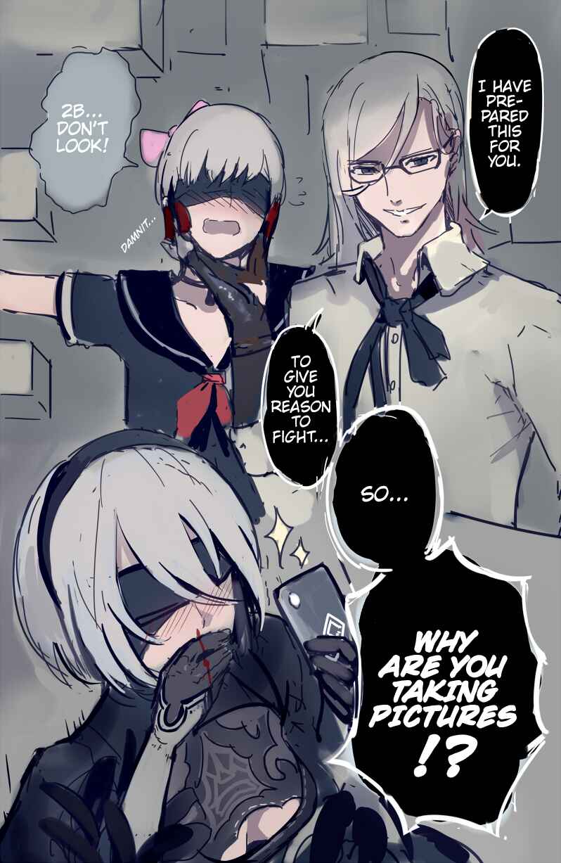 Page 1 Chapter Unknown_8f5e Nier: Automata - A Reason to Fight (Doujinshi)