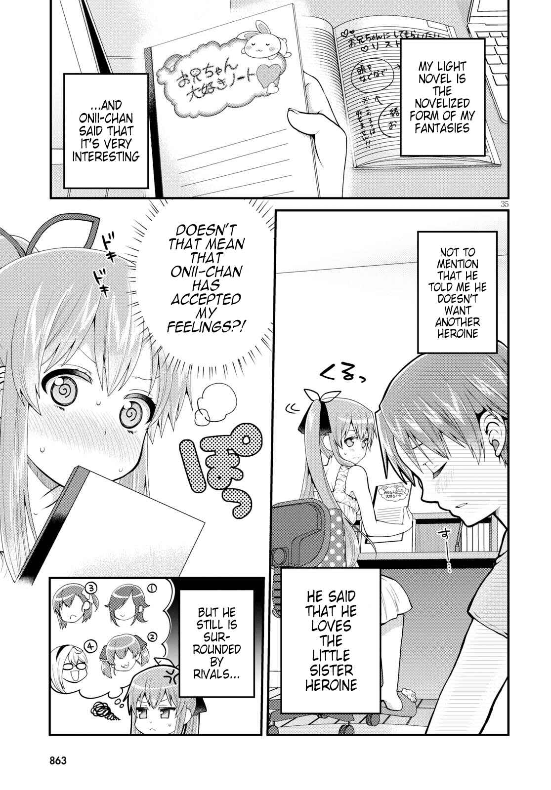 Page 37 Chapter 9 Ore ga Suki nano wa Imouto dakedo Imouto ja Nai