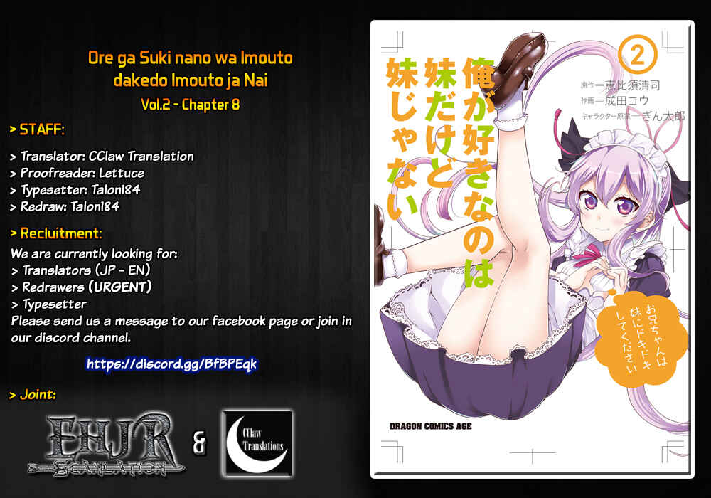 Page 1 Chapter 8 Ore ga Suki nano wa Imouto dakedo Imouto ja Nai