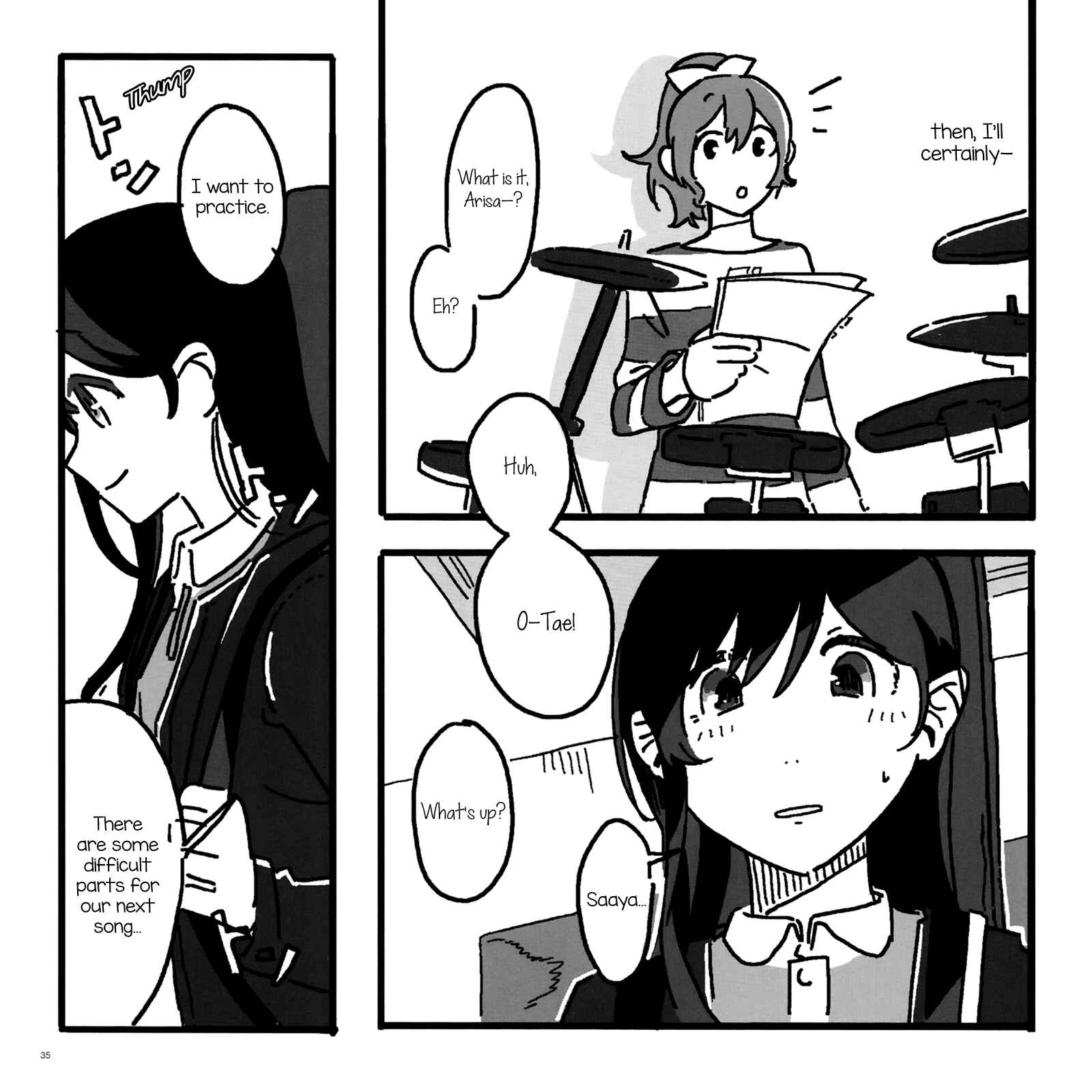 Page 36 Chapter Unknown_d63c BanG Dream! - Rabbit, Deer, And you (Doujinshi)