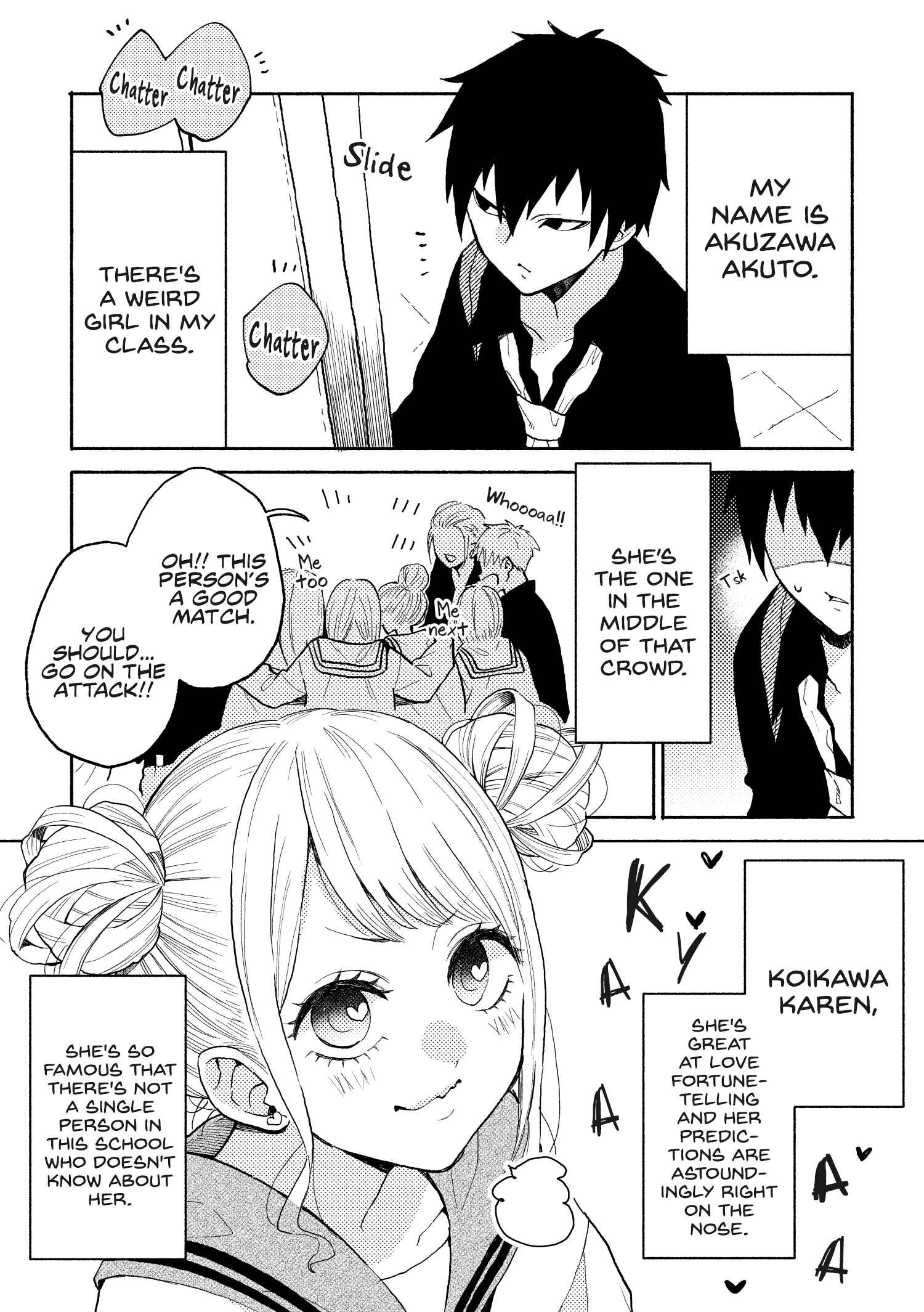 Page 1 Chapter Unknown_5d63 The One I Hate Sits Next to Me