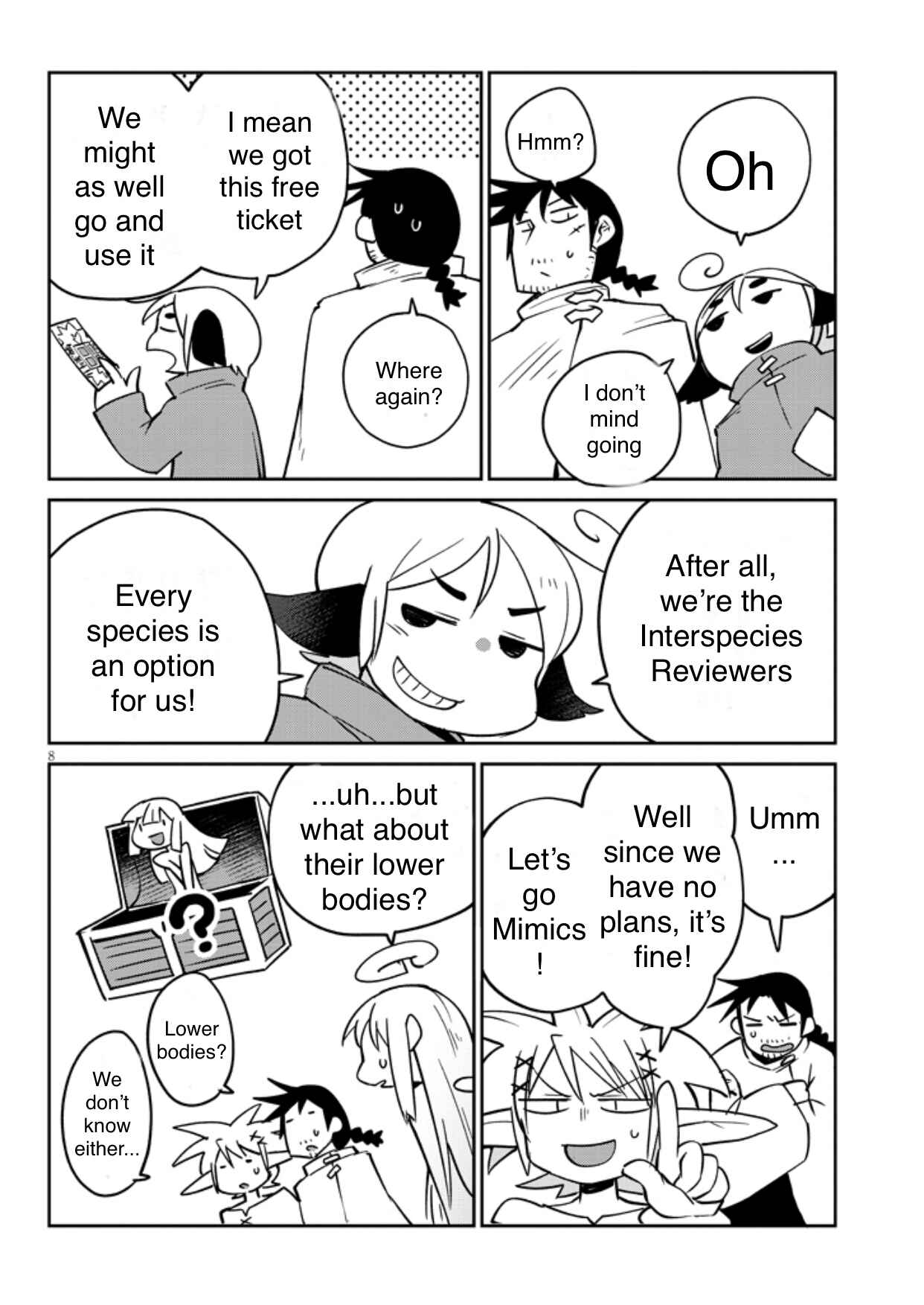 Page 8 Chapter 35 Ishuzoku Reviewers