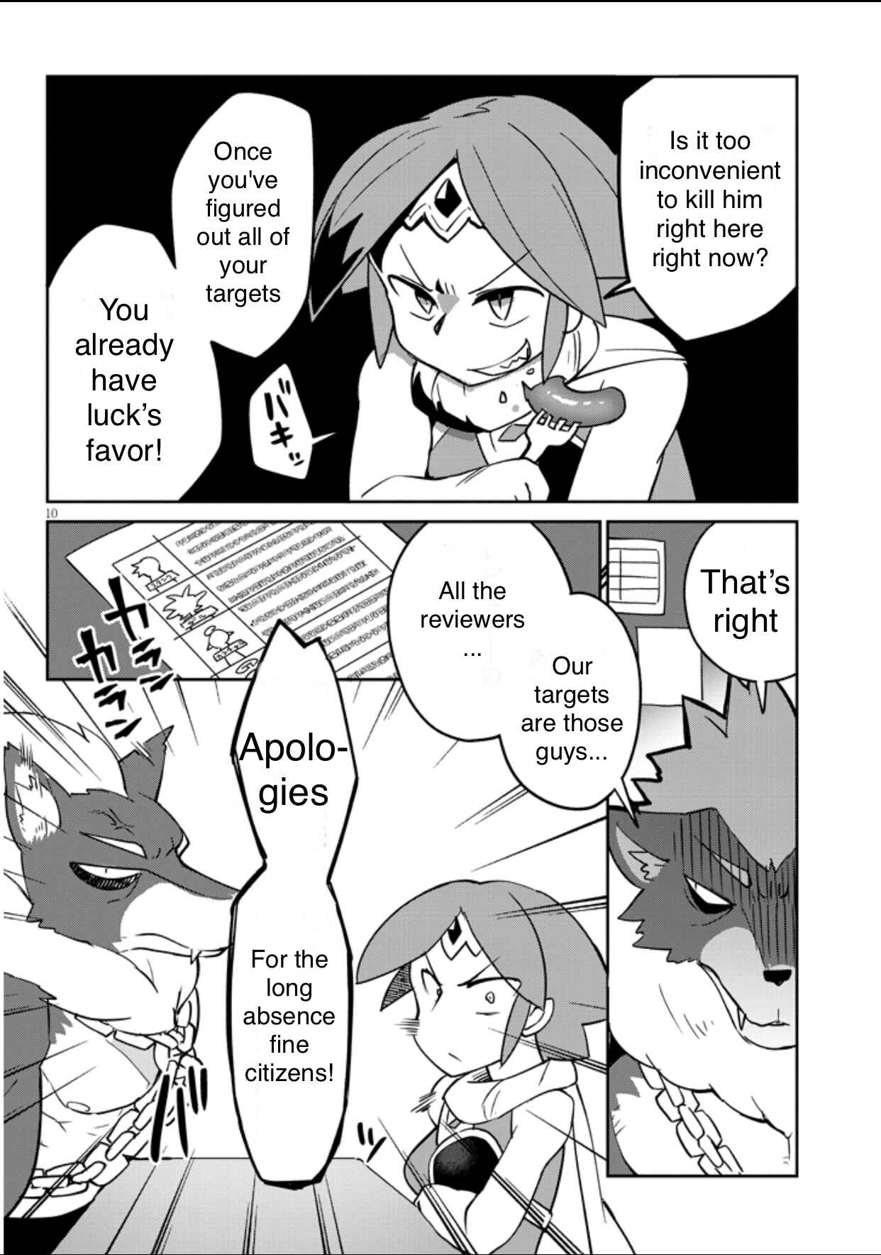 Page 10 Chapter 34 Ishuzoku Reviewers