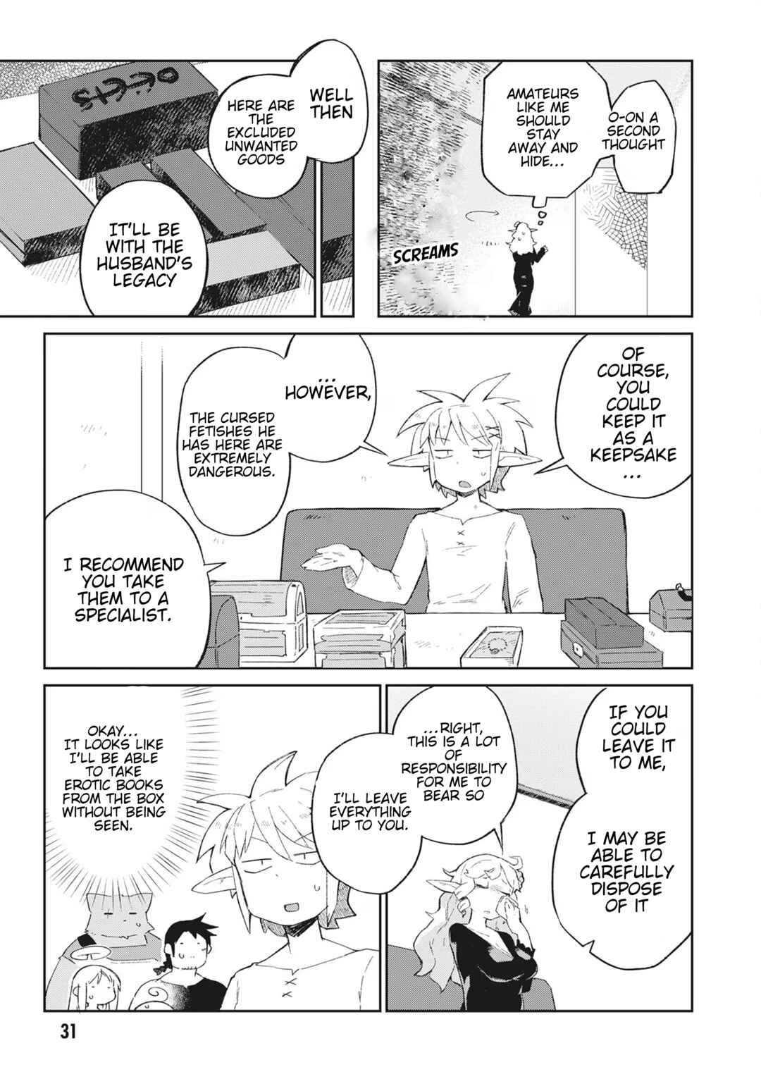 Page 14 Chapter 65 Ishuzoku Reviewers