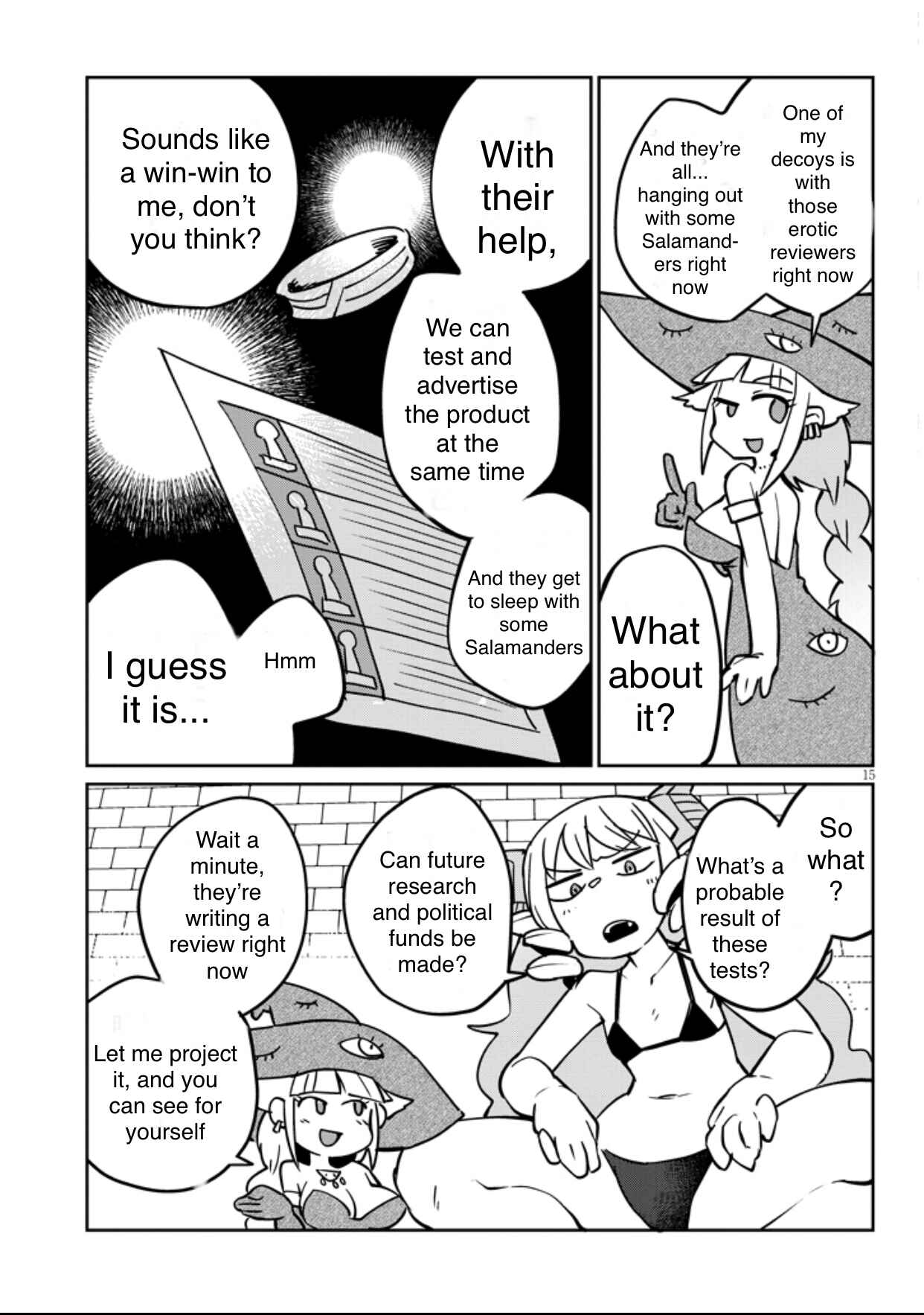 Page 15 Chapter 36 Ishuzoku Reviewers