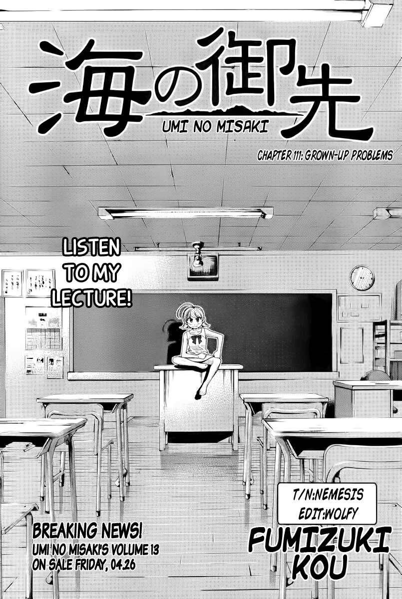 Page 1 Chapter 111 Umi no Misaki
