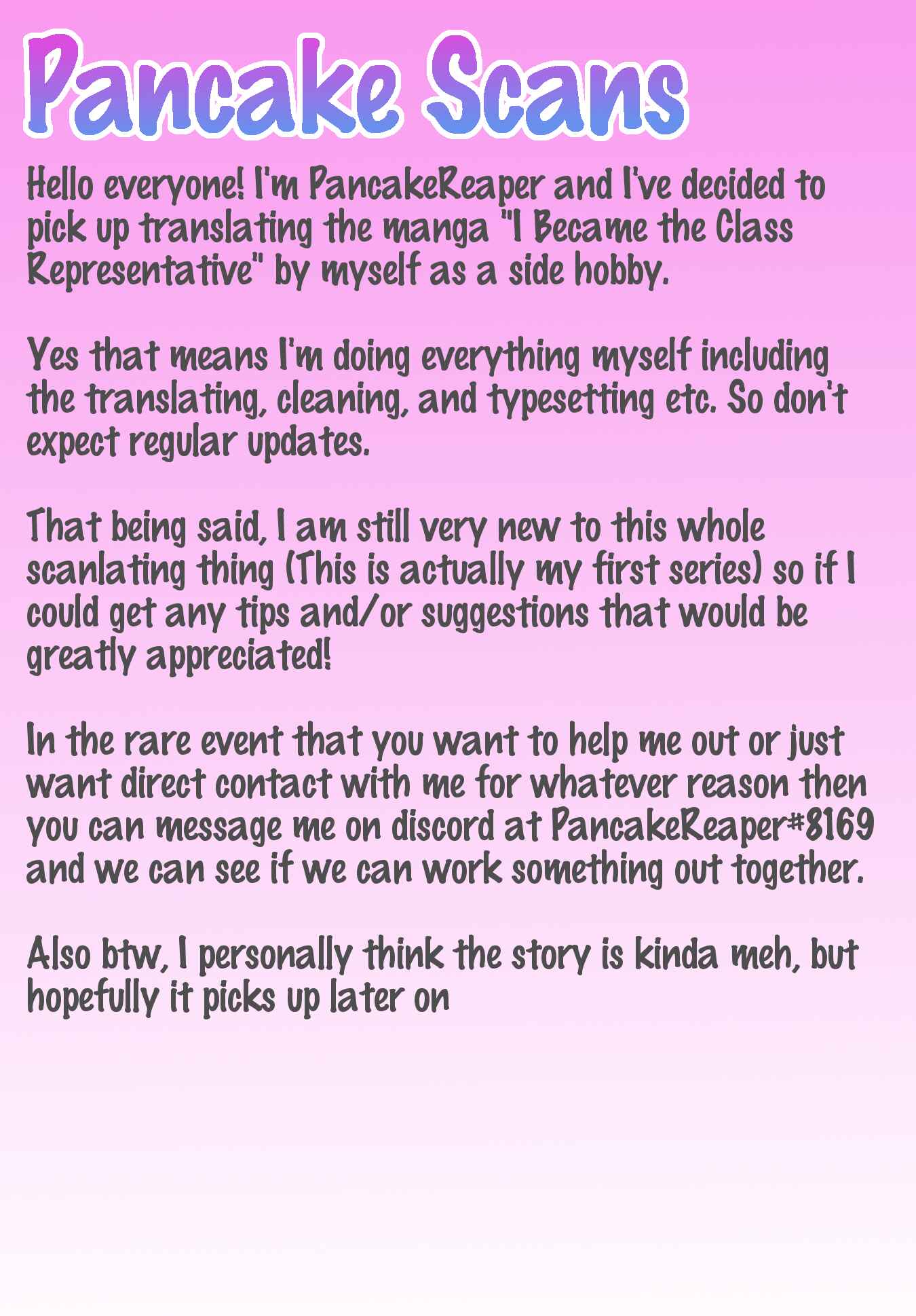 Page 1 Chapter 6 I Became the Class Representative