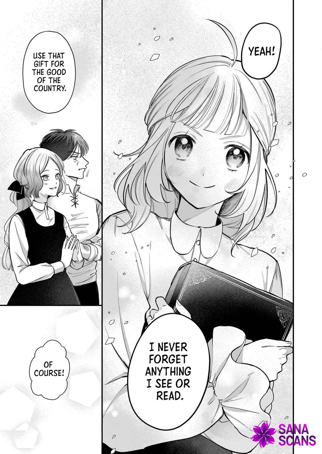 Page 12 Chapter 1 Toshokan no Tensai Shoujo: Honzuki no Shinjin Kanri wa Boudai na Chishiki de Kuni wo Sukuimasu