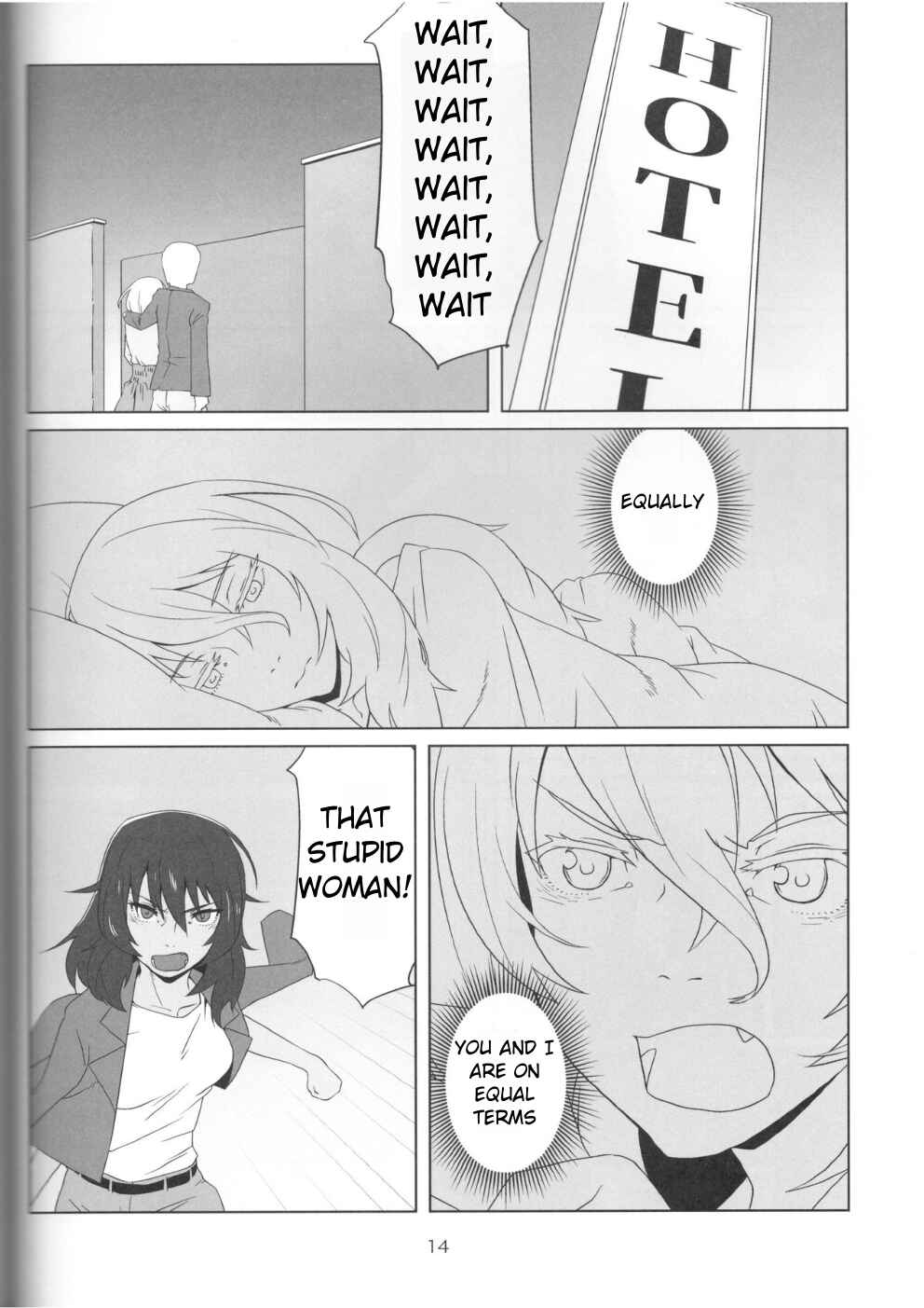 Page 12 Chapter Unknown_23e5 Girls und Panzer - Kimi no Yubi ga Hairanai (Doujinshi)