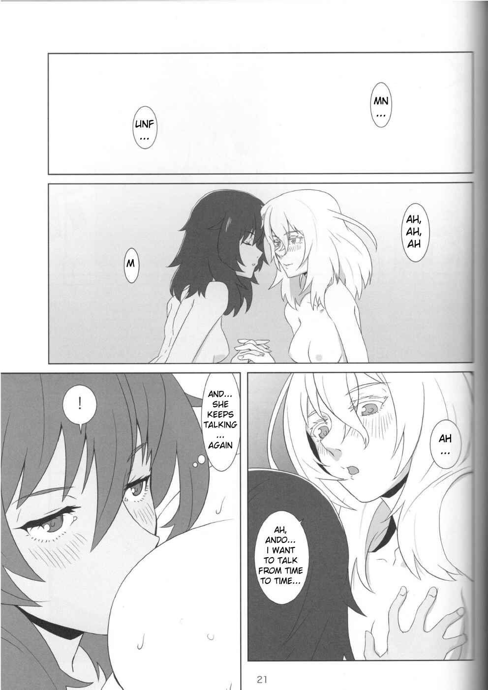 Page 19 Chapter Unknown_23e5 Girls und Panzer - Kimi no Yubi ga Hairanai (Doujinshi)