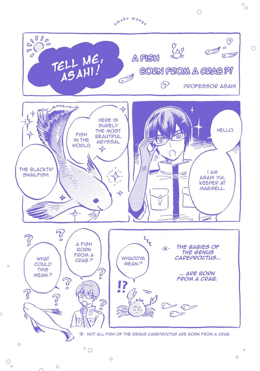 Page 1 Chapter 25.5 Magmell Shinkai Suizokukan