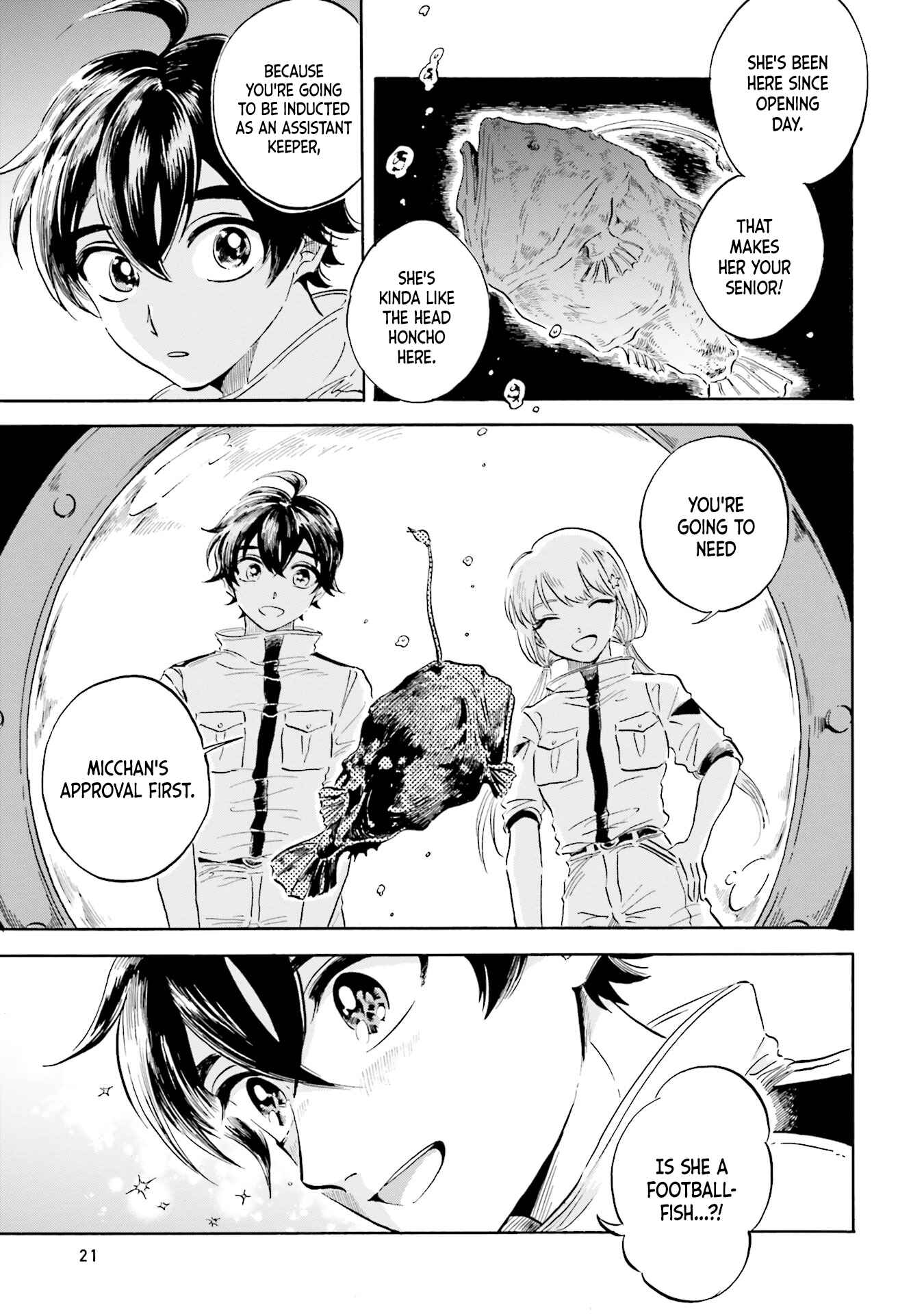 Page 5 Chapter 5 Magmell Shinkai Suizokukan