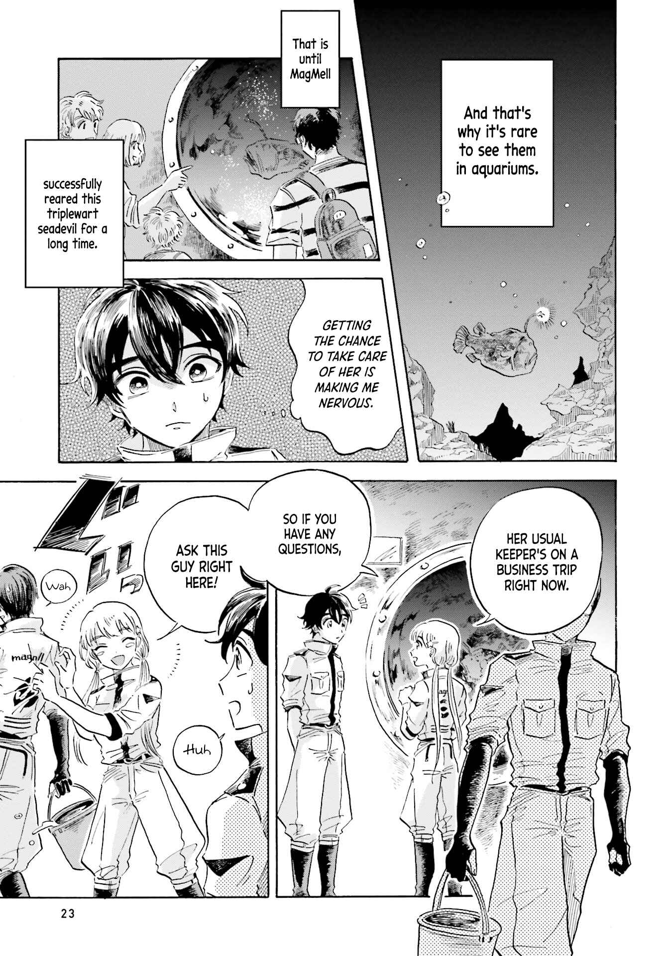 Page 7 Chapter 5 Magmell Shinkai Suizokukan