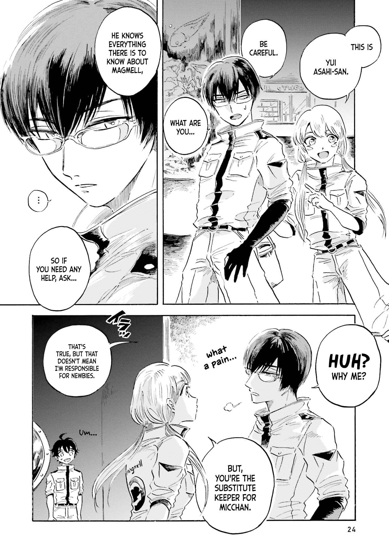 Page 8 Chapter 5 Magmell Shinkai Suizokukan