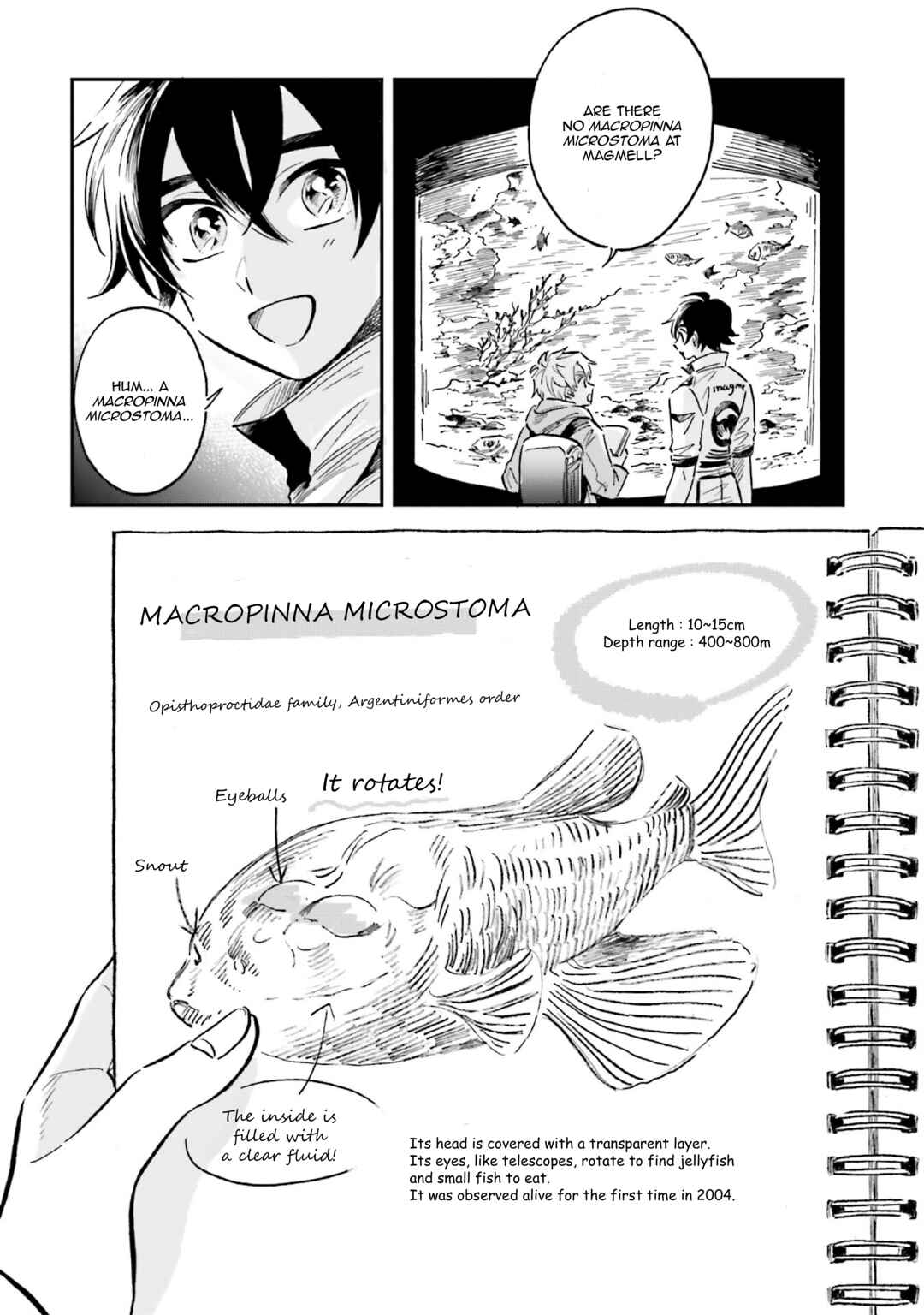 Page 14 Chapter 28 Magmell Shinkai Suizokukan