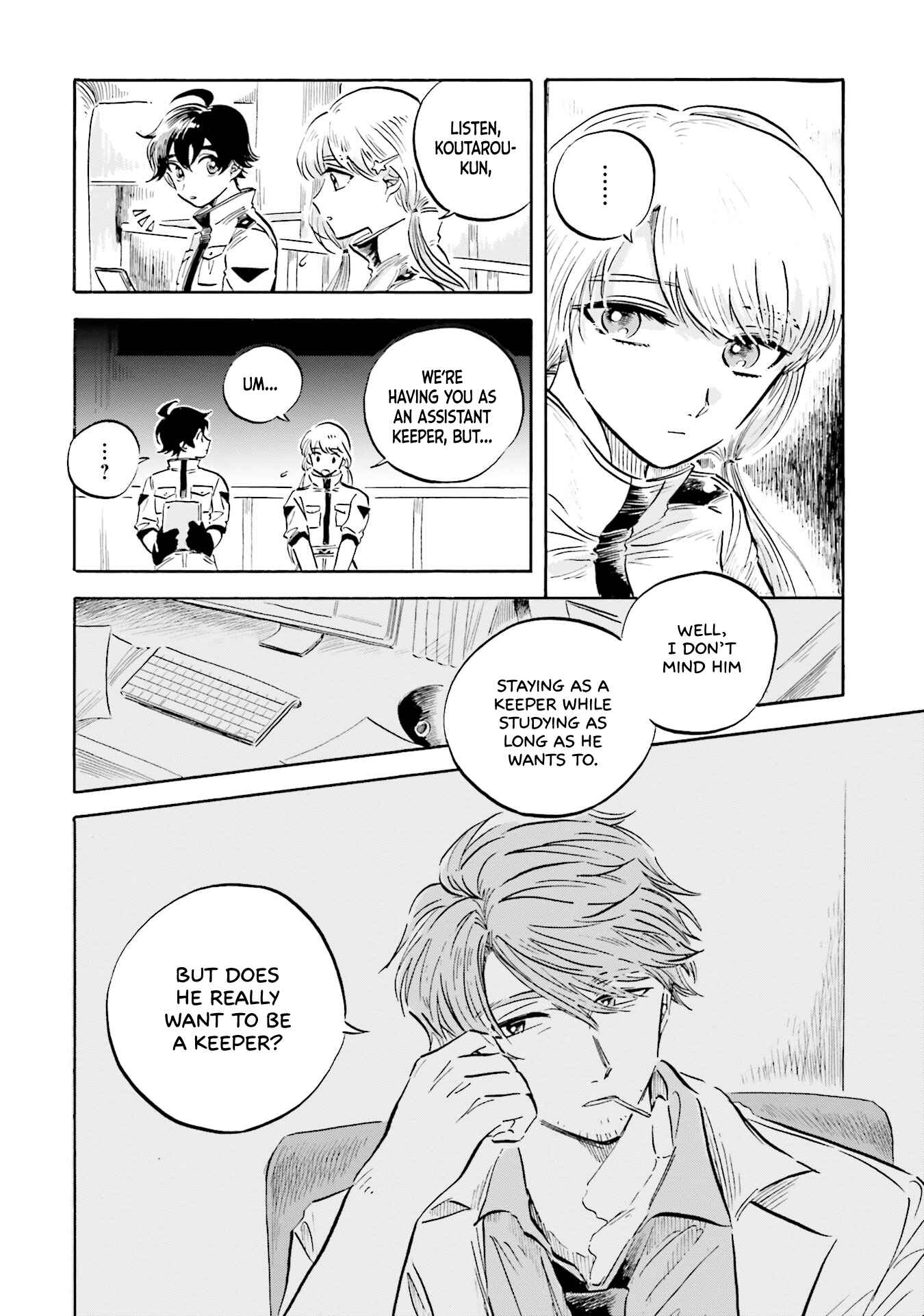 Page 9 Chapter 8 Magmell Shinkai Suizokukan