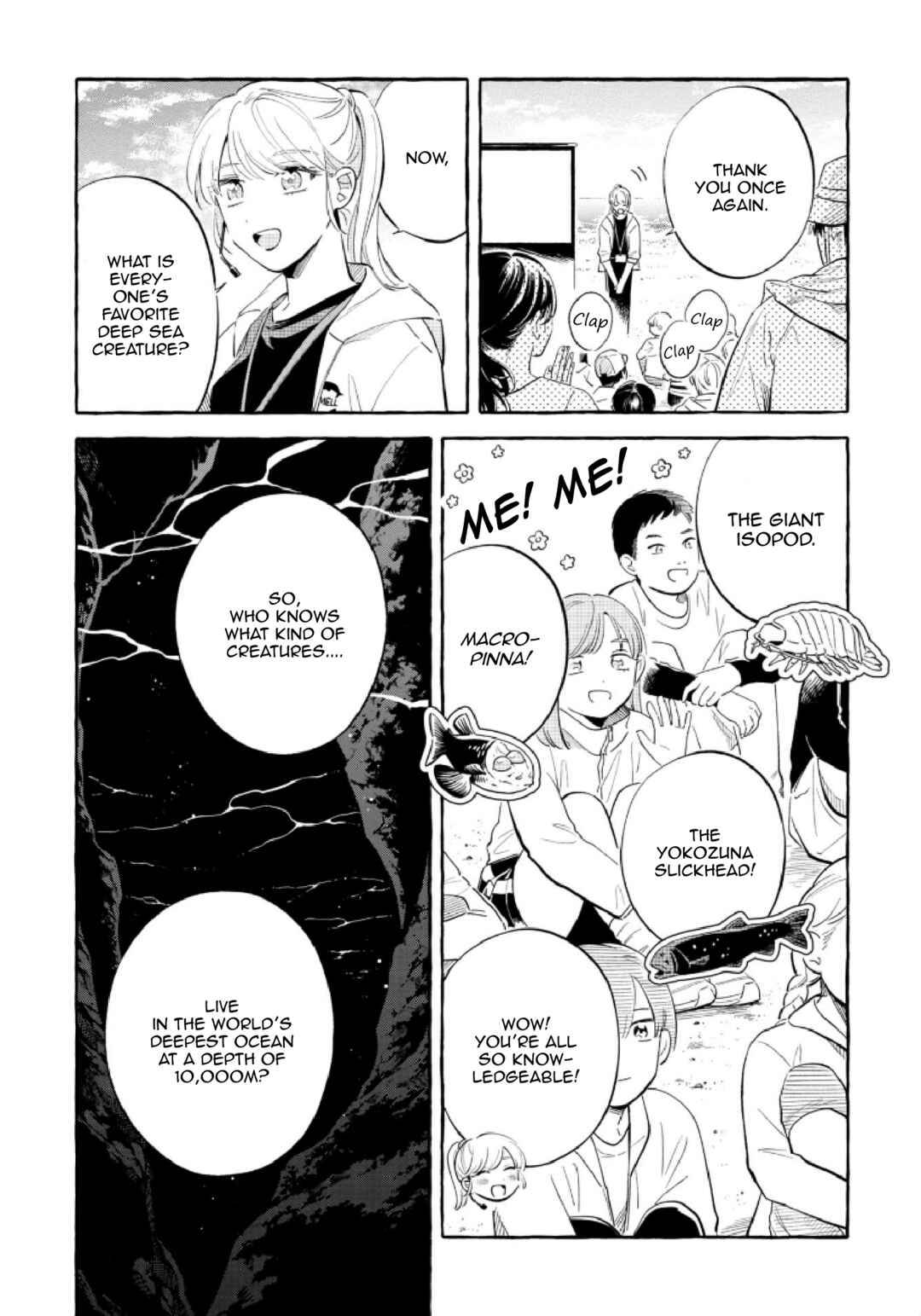 Page 12 Chapter 50 Magmell Shinkai Suizokukan