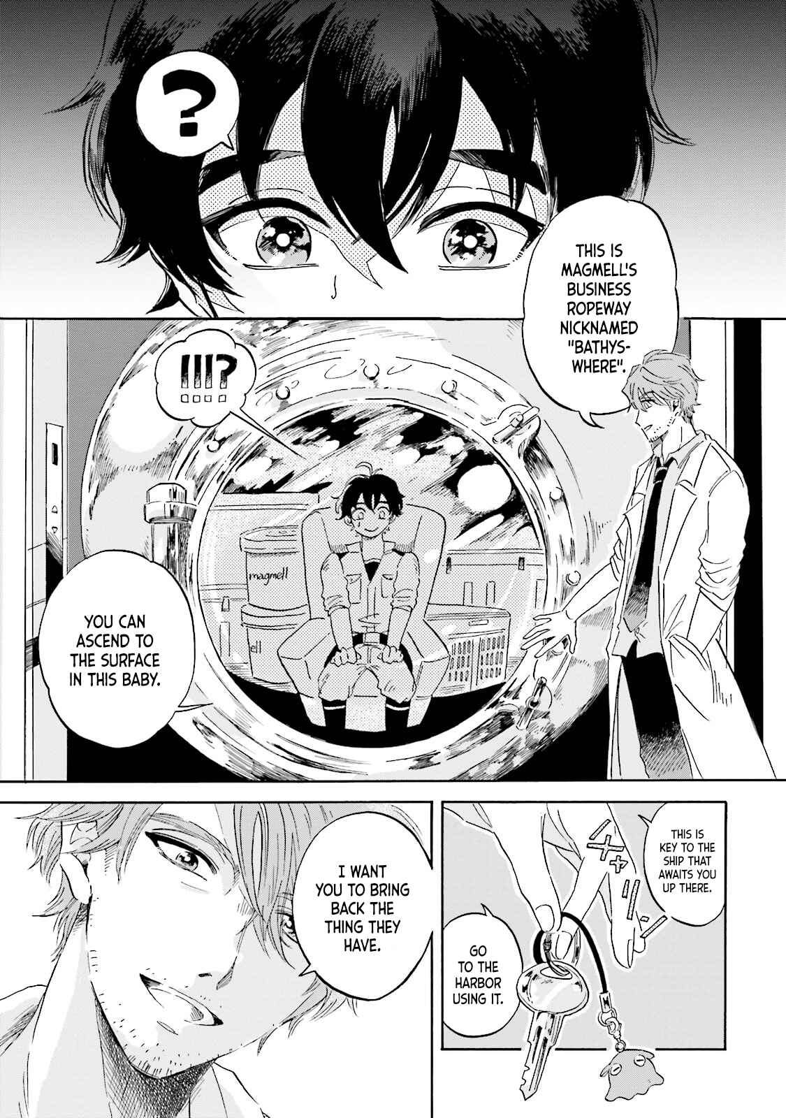 Page 13 Chapter 2 Magmell Shinkai Suizokukan