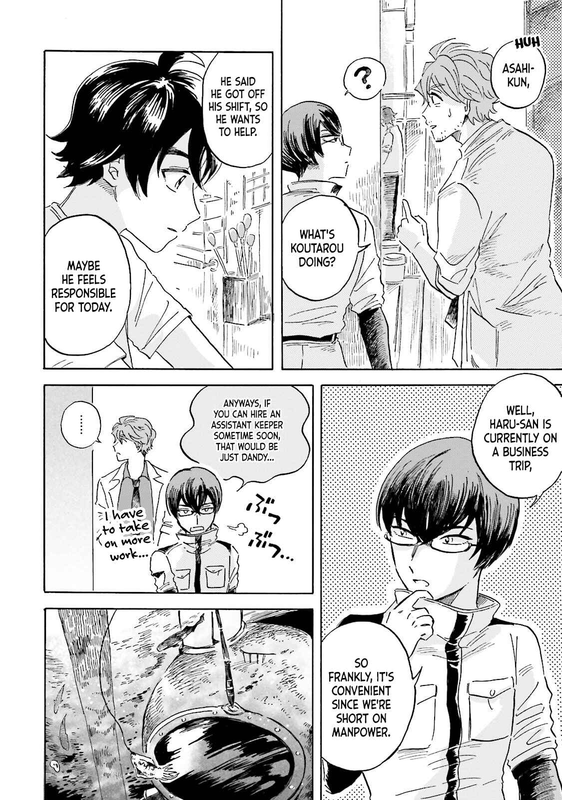 Page 34 Chapter 4 Magmell Shinkai Suizokukan