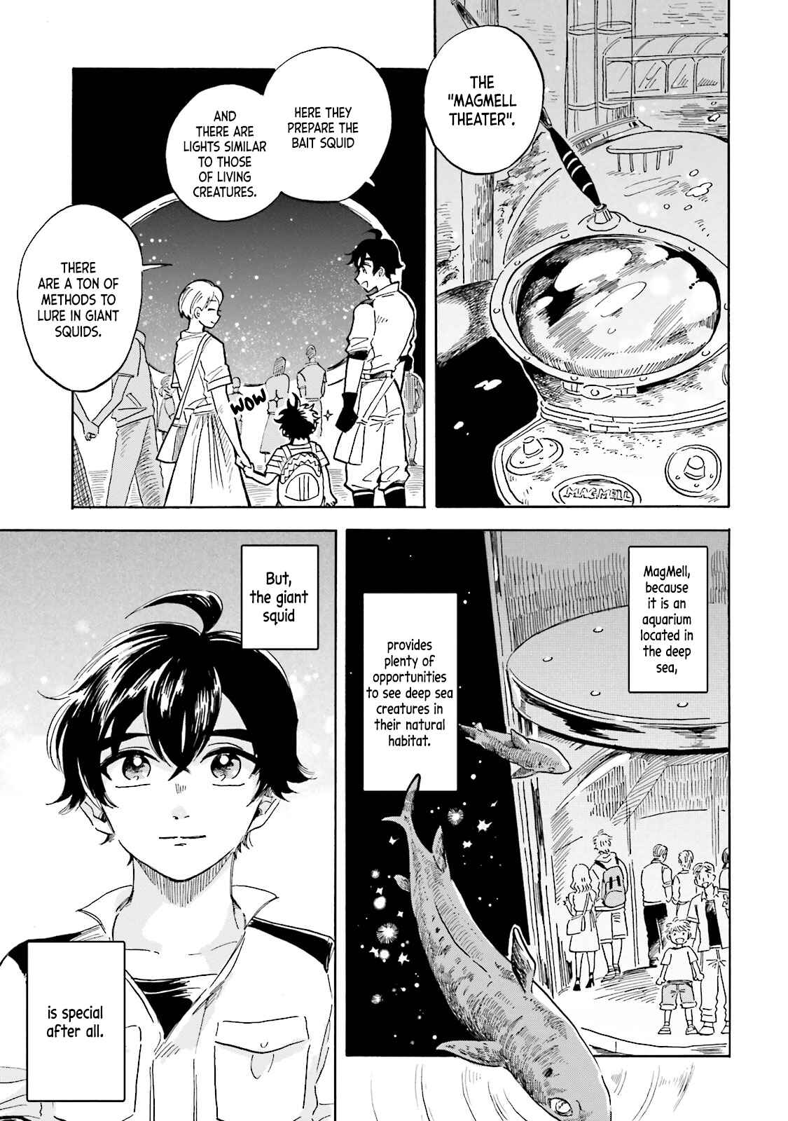 Page 8 Chapter 4 Magmell Shinkai Suizokukan