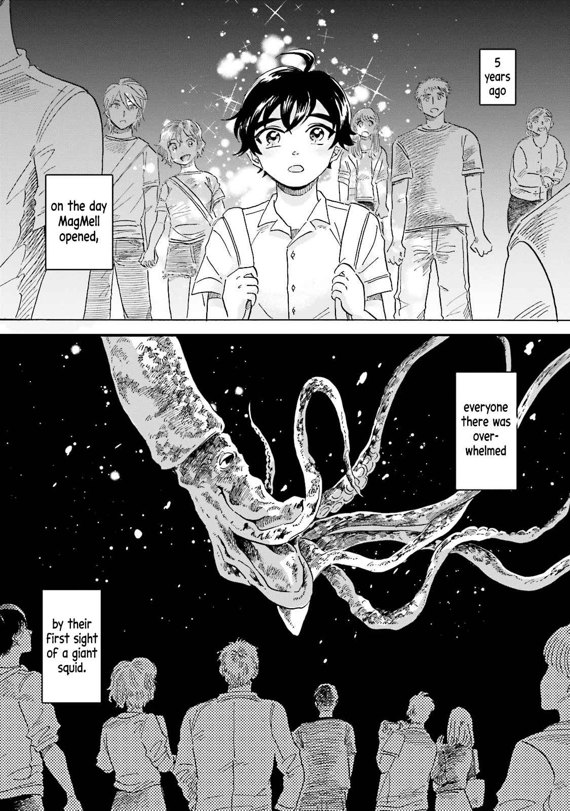 Page 9 Chapter 4 Magmell Shinkai Suizokukan