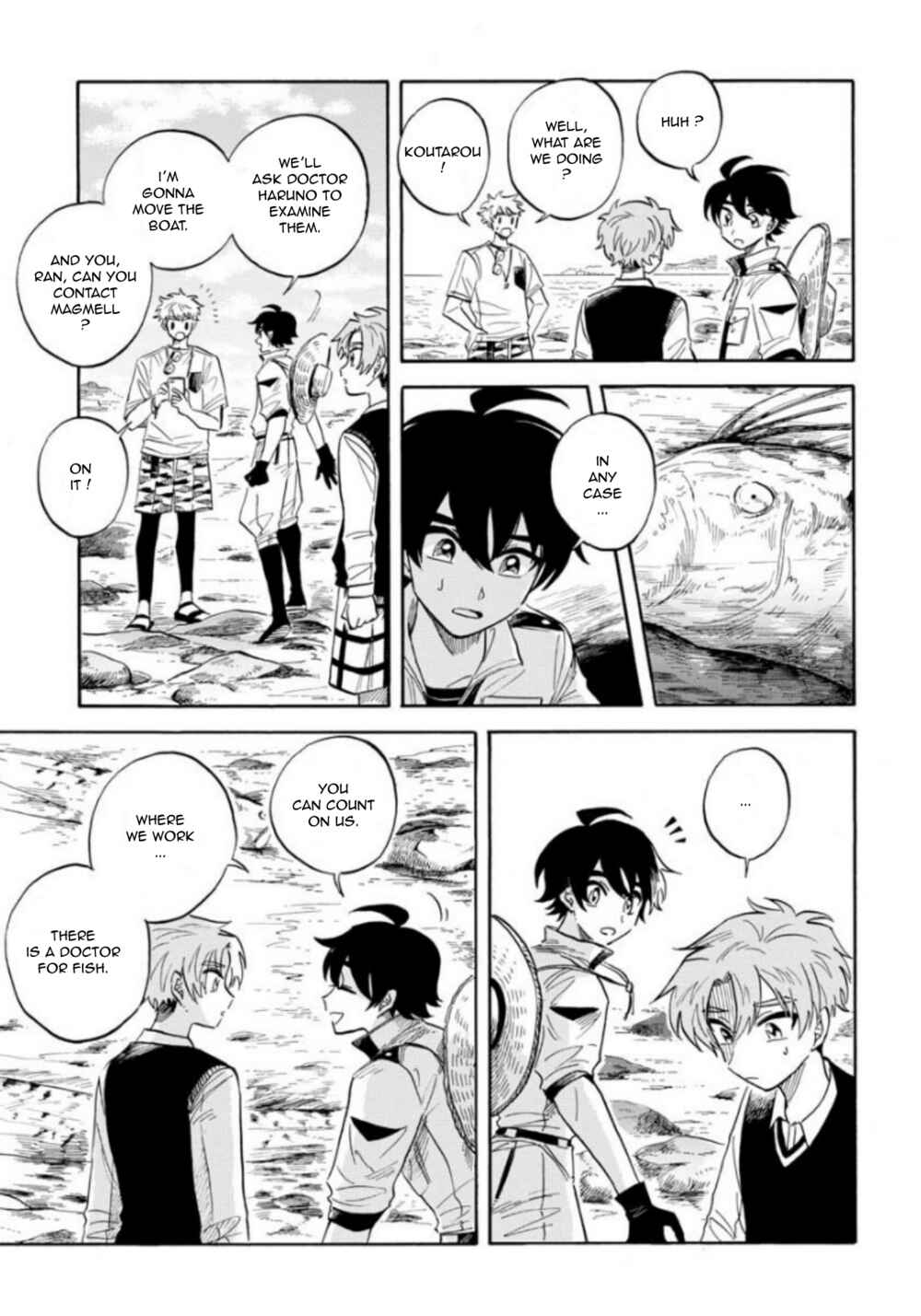 Page 14 Chapter 19 Magmell Shinkai Suizokukan