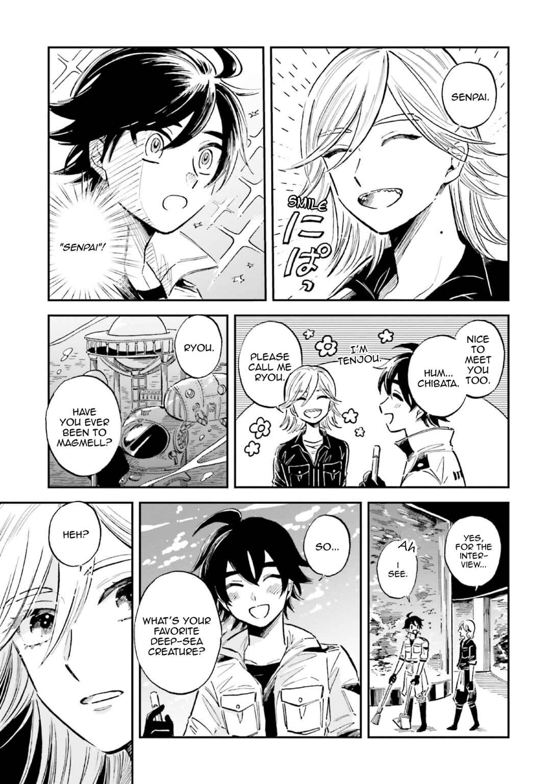 Page 3 Chapter 32 Magmell Shinkai Suizokukan