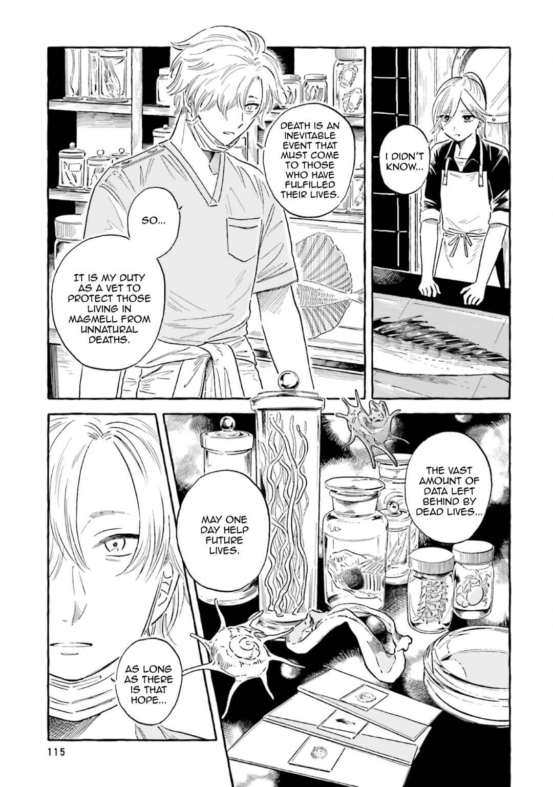 Page 4 Chapter 35 Magmell Shinkai Suizokukan