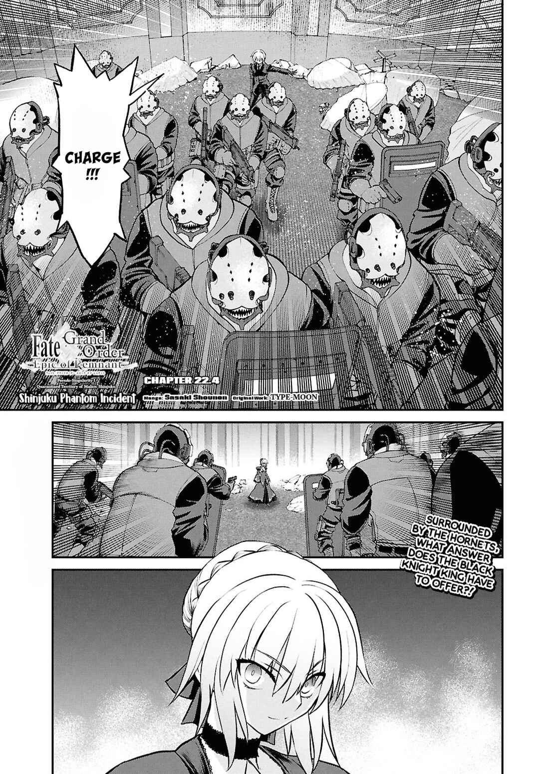 Page 1 Chapter 22.4 Fate/Grand Order -Epic of Remnant- Pseudo-Singularity I: Quarantined Territory of Malice, Shinjuku - Shinjuku Phantom Incident