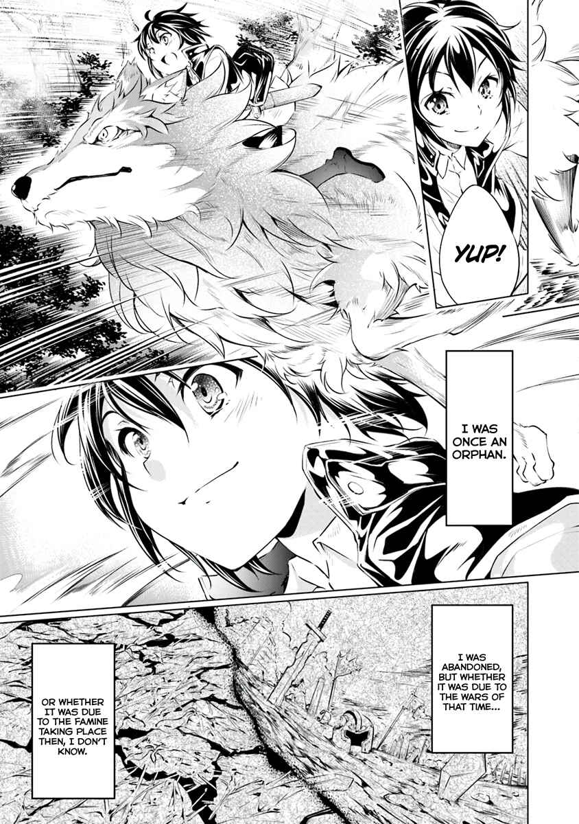 Page 12 Chapter 1.1 Kamigami ni Sodaterare Shimo no, Saikyou to Naru