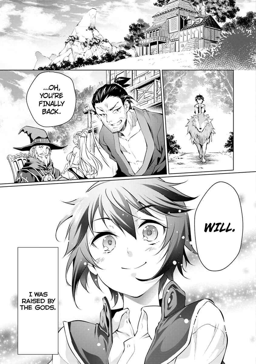 Page 16 Chapter 1.1 Kamigami ni Sodaterare Shimo no, Saikyou to Naru