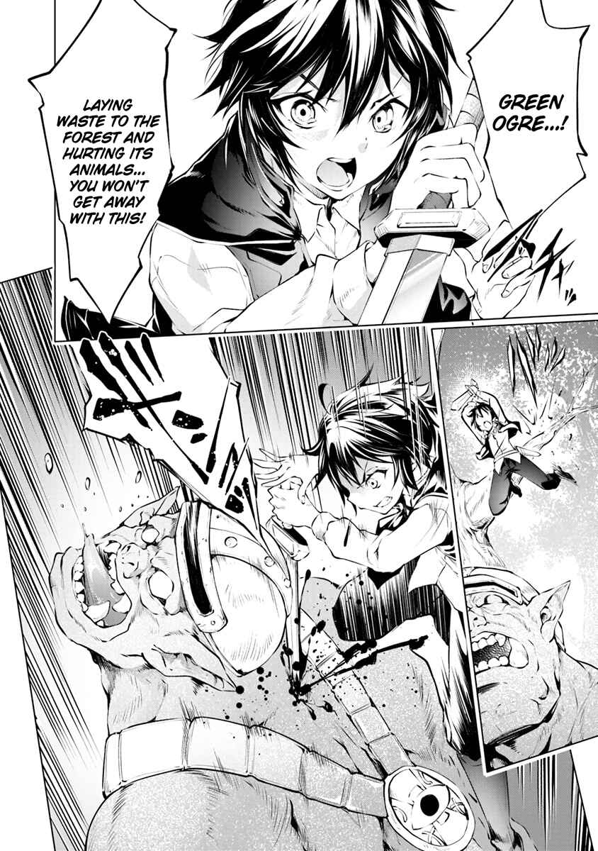 Page 7 Chapter 1.1 Kamigami ni Sodaterare Shimo no, Saikyou to Naru