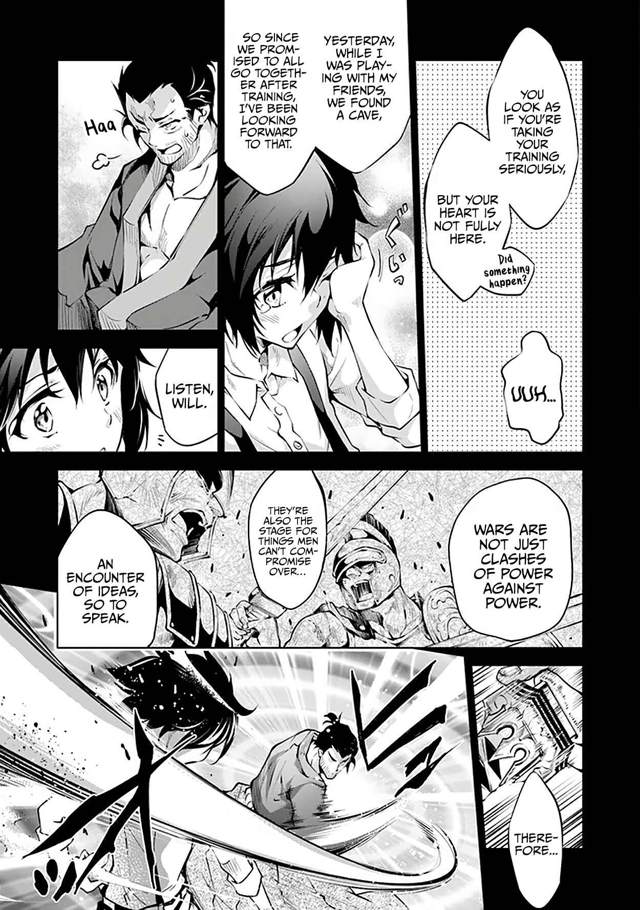 Page 10 Chapter 11 Kamigami ni Sodaterare Shimo no, Saikyou to Naru