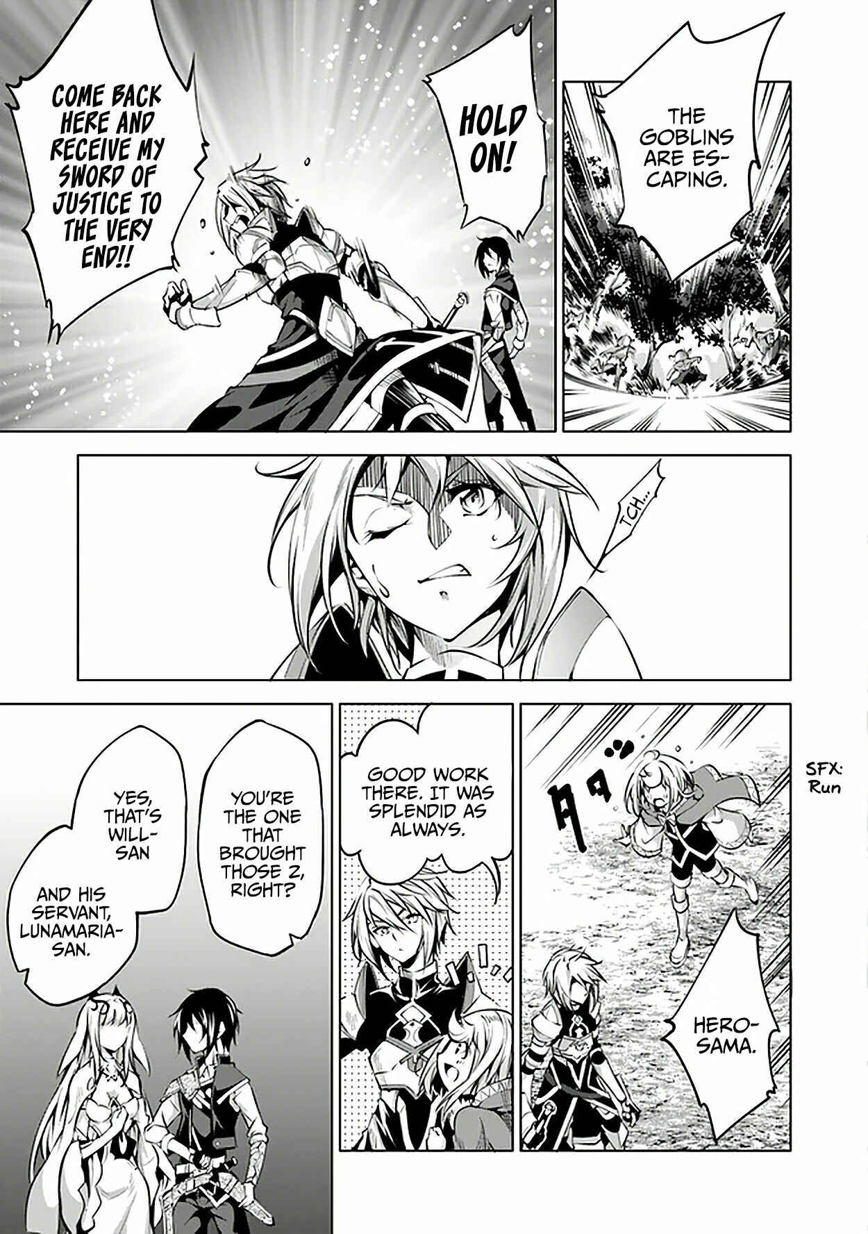 Page 11 Chapter 10.2 Kamigami ni Sodaterare Shimo no, Saikyou to Naru