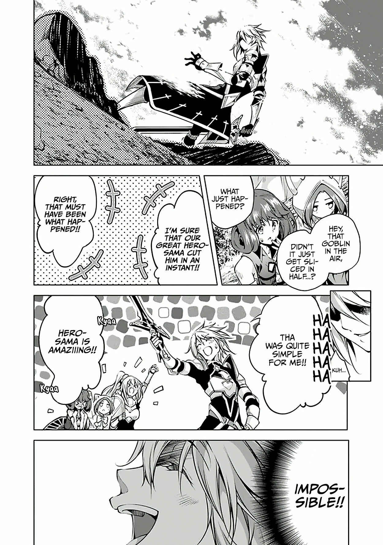 Page 8 Chapter 10.2 Kamigami ni Sodaterare Shimo no, Saikyou to Naru